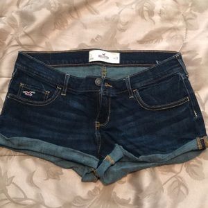 Hollister jean shorts